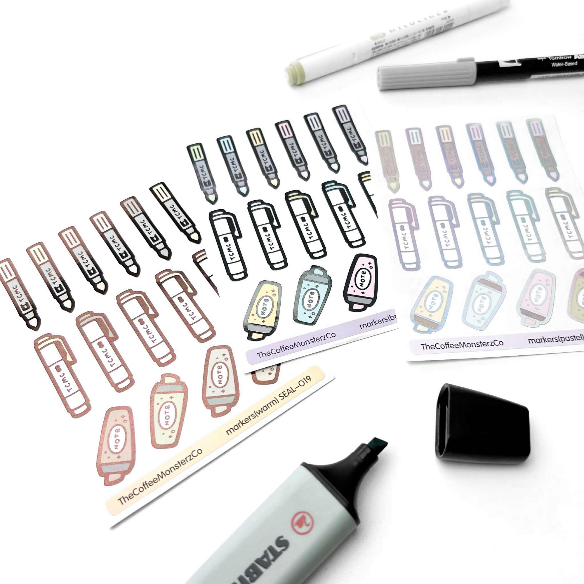 Markers - Sticker Seals