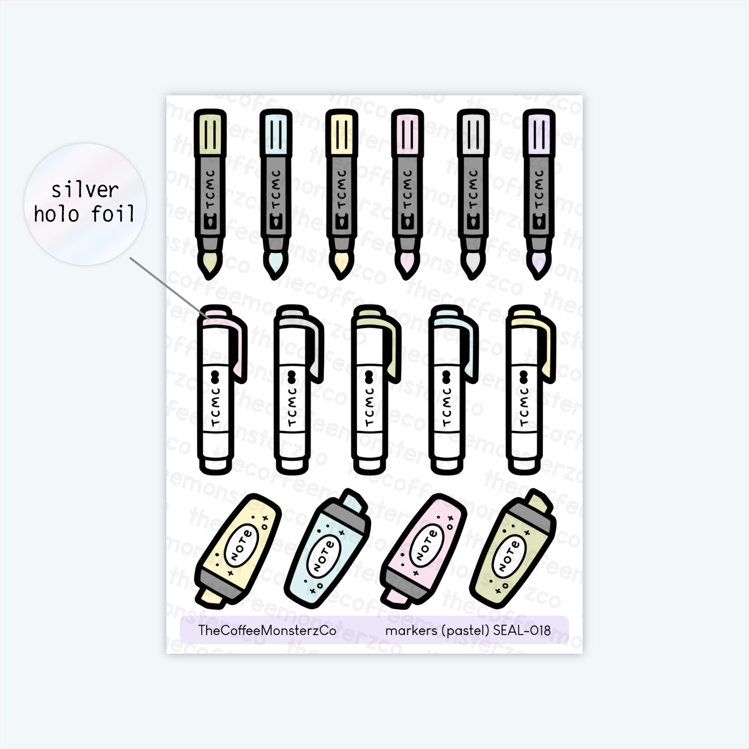 Markers - Sticker Seals