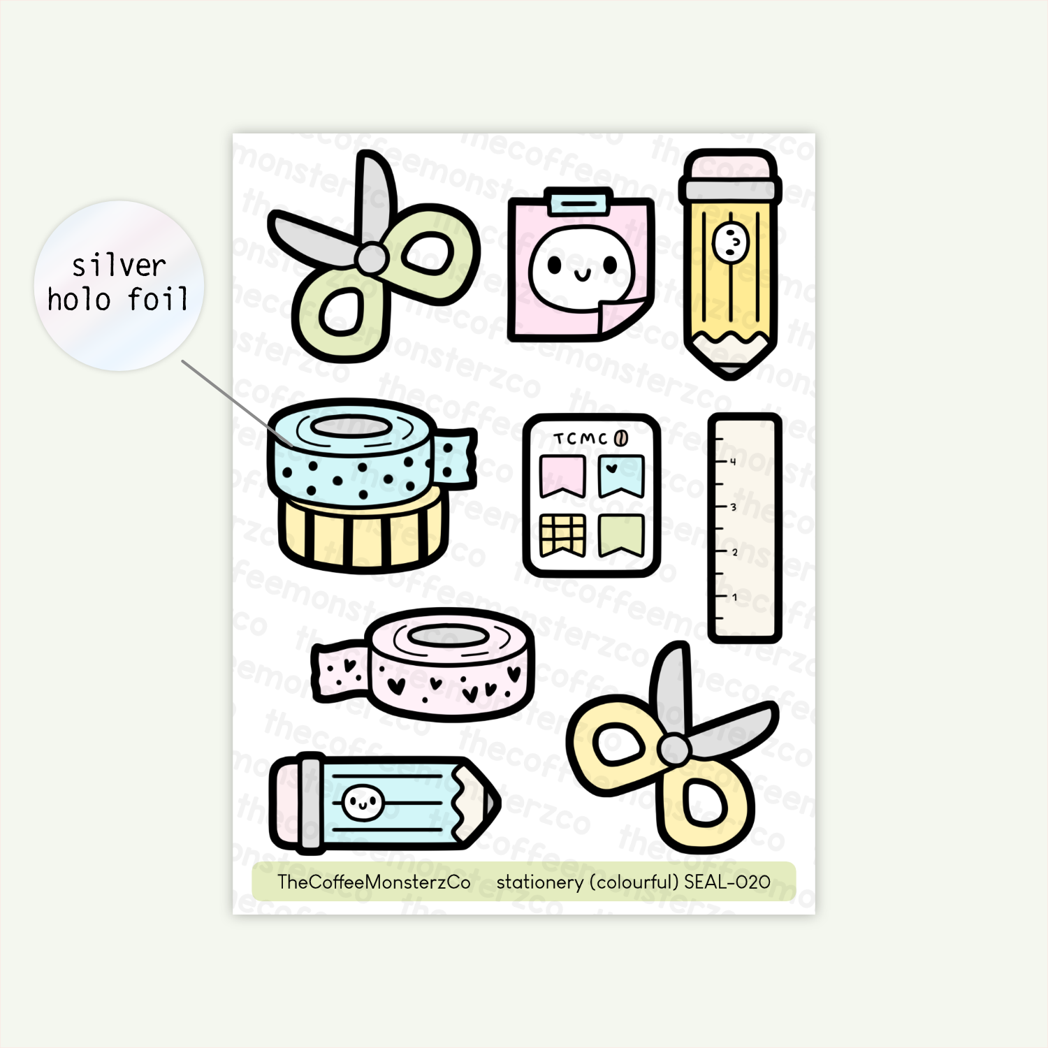 Stationery Supplies - Sticker Seals