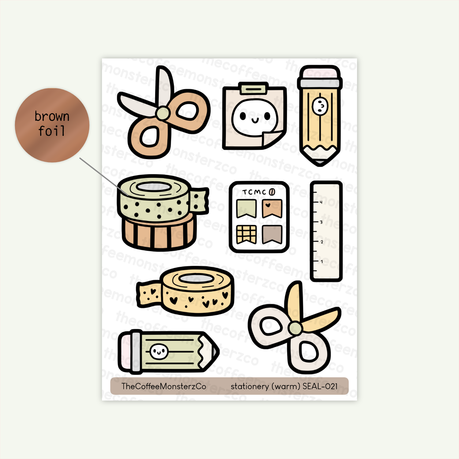 Stationery Supplies - Sticker Seals