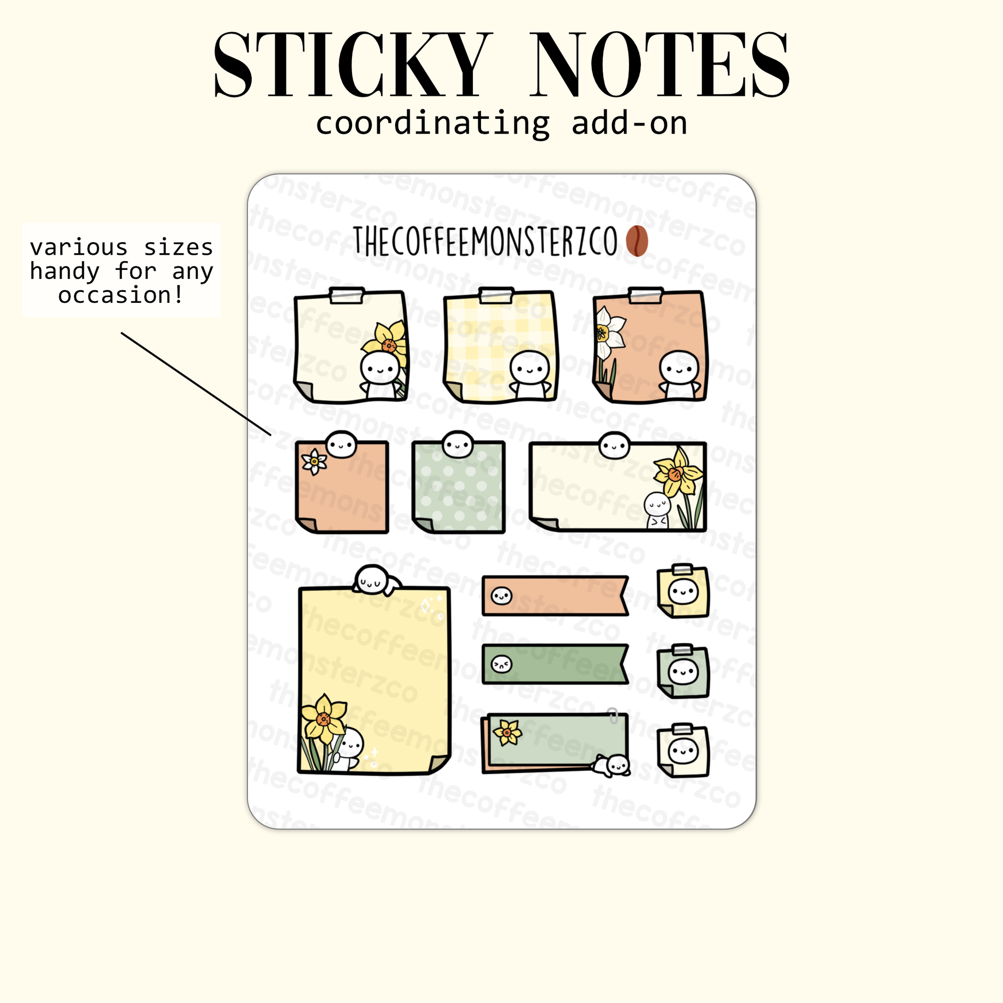 2024 Coordinating Add-ons - Sticky Notes - Part 1