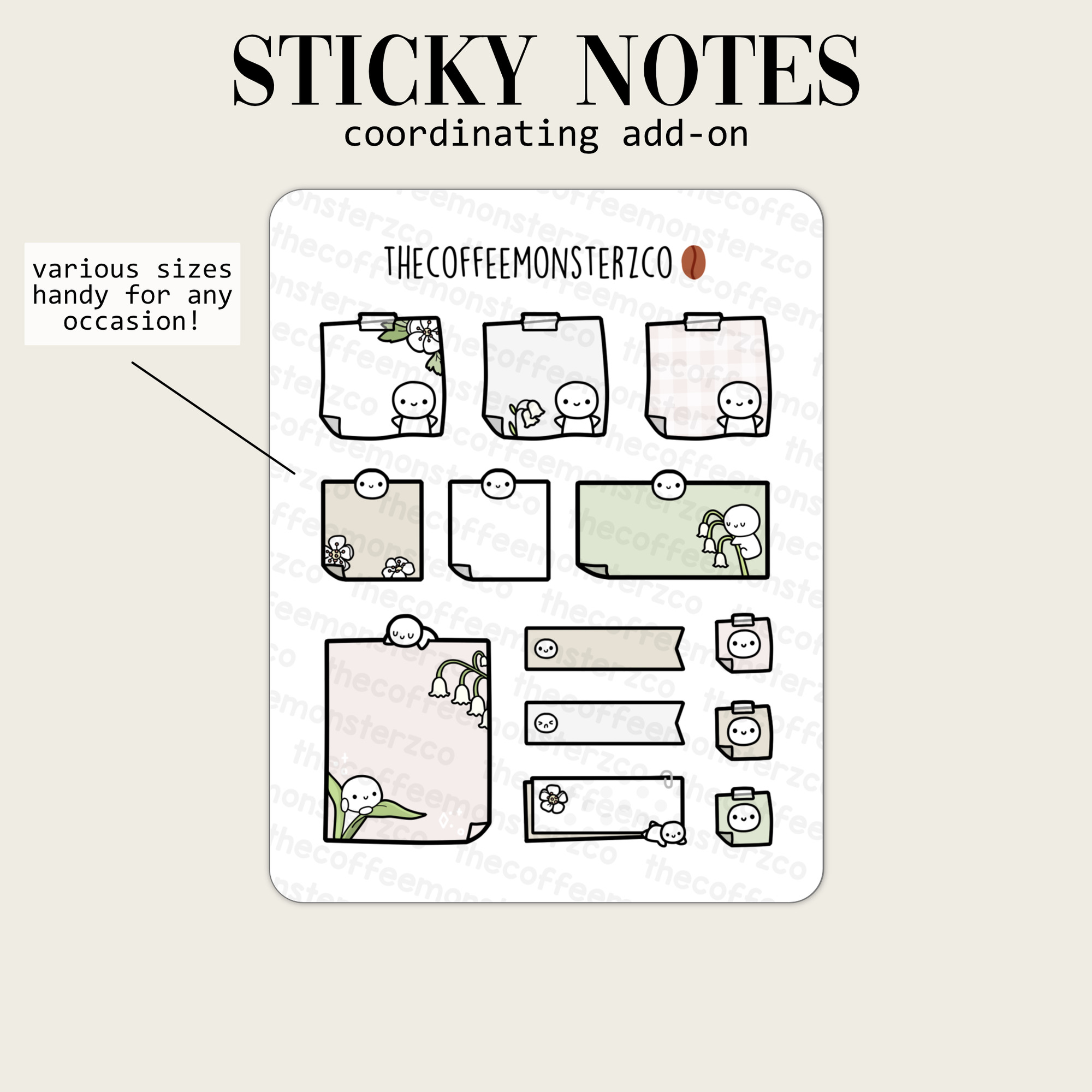 2024 Coordinating Add-ons - Sticky Notes - Part 1