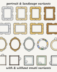 Emoti Frames (Digital File)