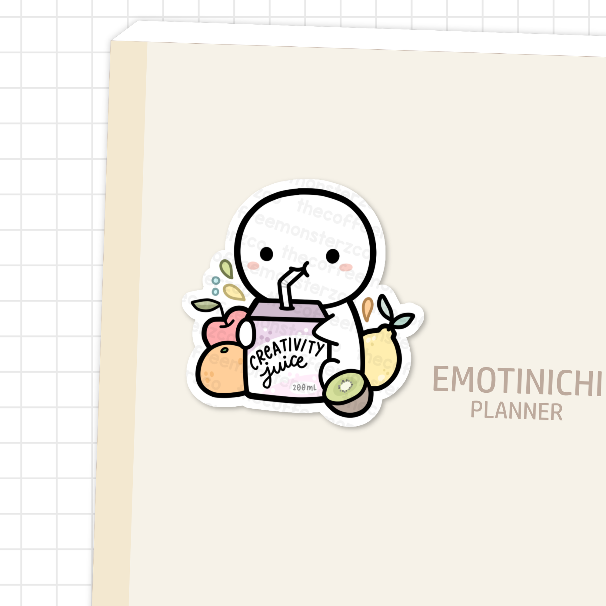 Creativity Juice - Vinyl Sticker