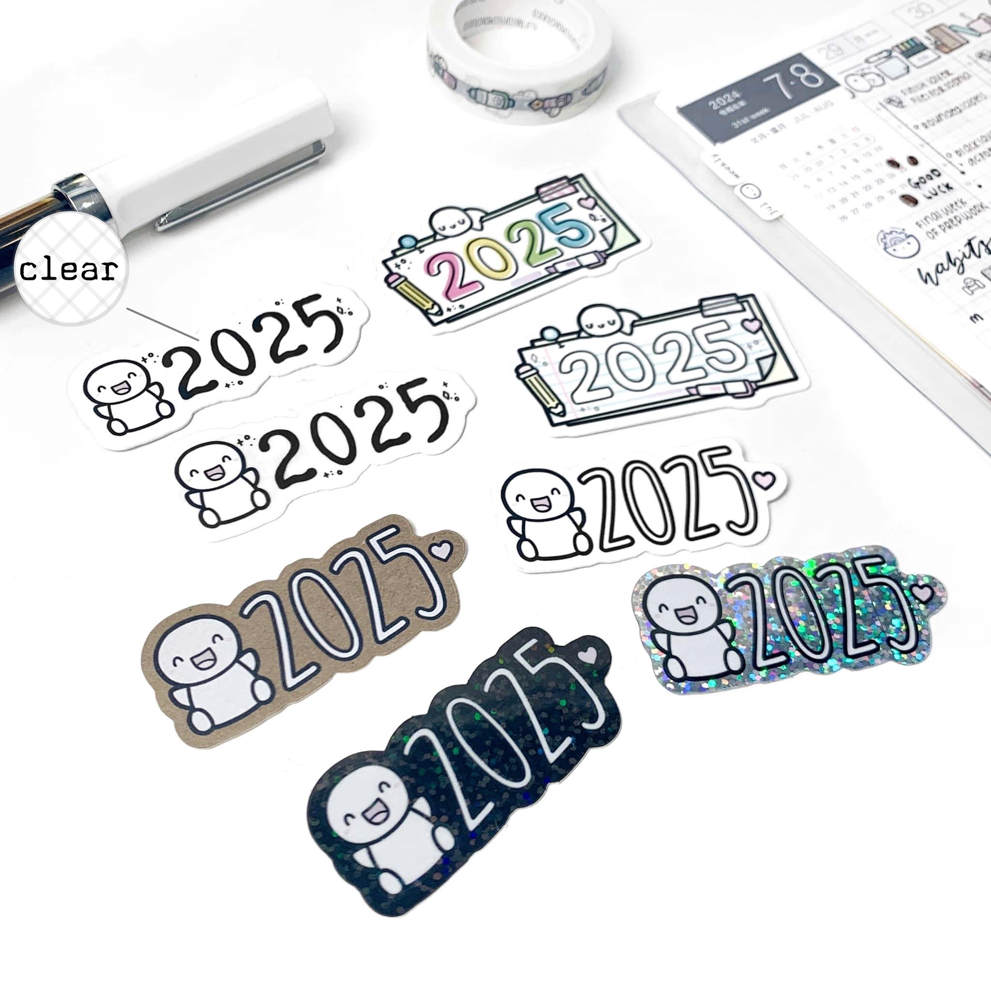 2025 Emotis - Vinyl Stickers