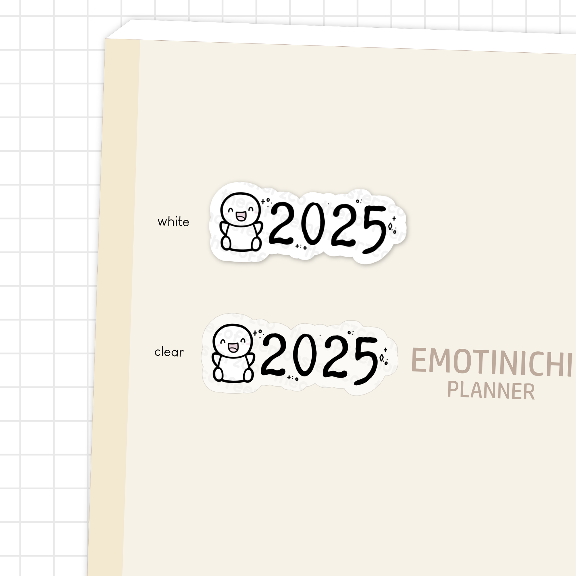 2025 Emotis - Vinyl Stickers