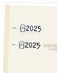 2025 Emotis - Vinyl Stickers
