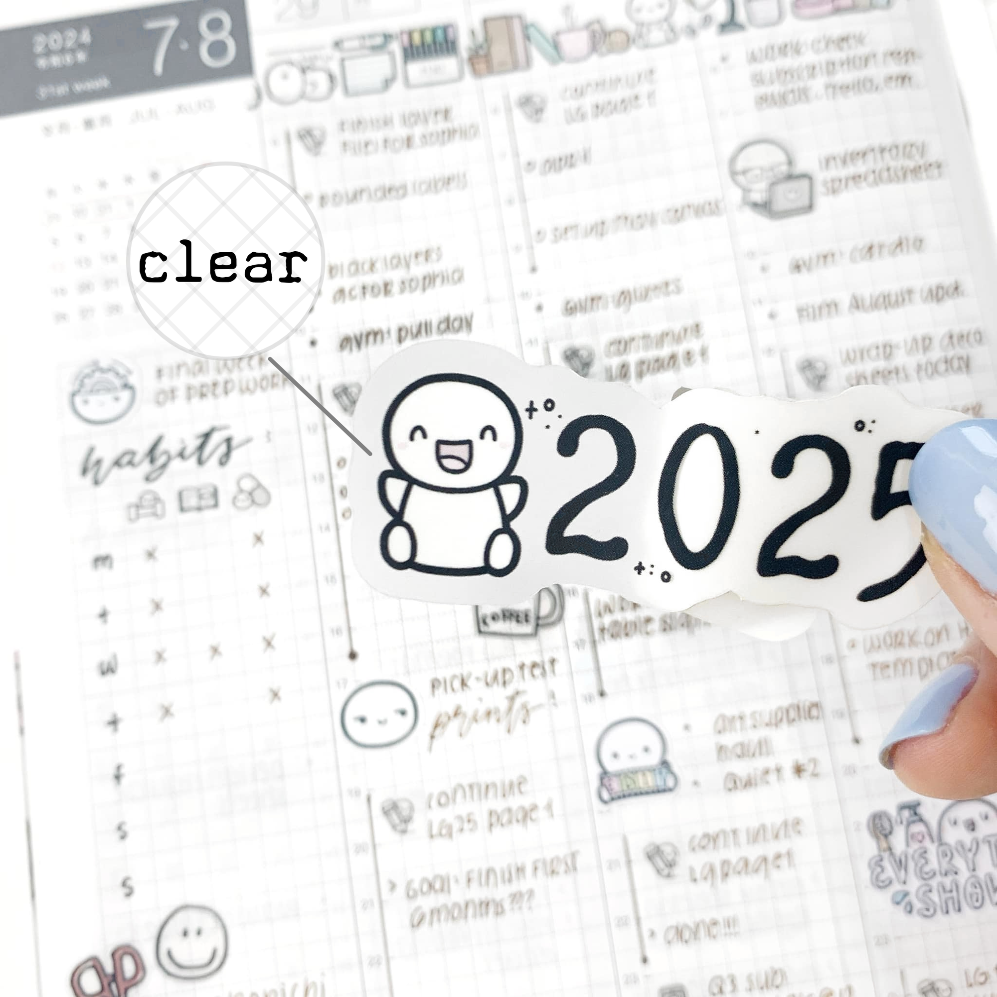 2025 Emotis - Vinyl Stickers