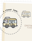 Hop On The Struggle Bus! - Vinyl Sticker