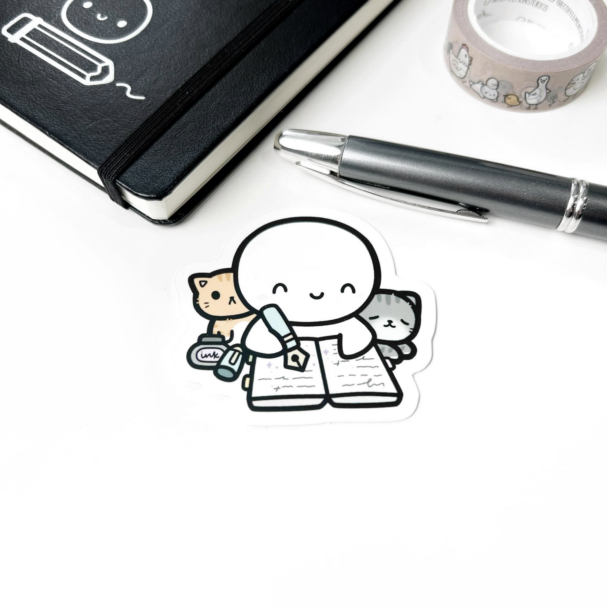 Cats & Planning - Vinyl Sticker