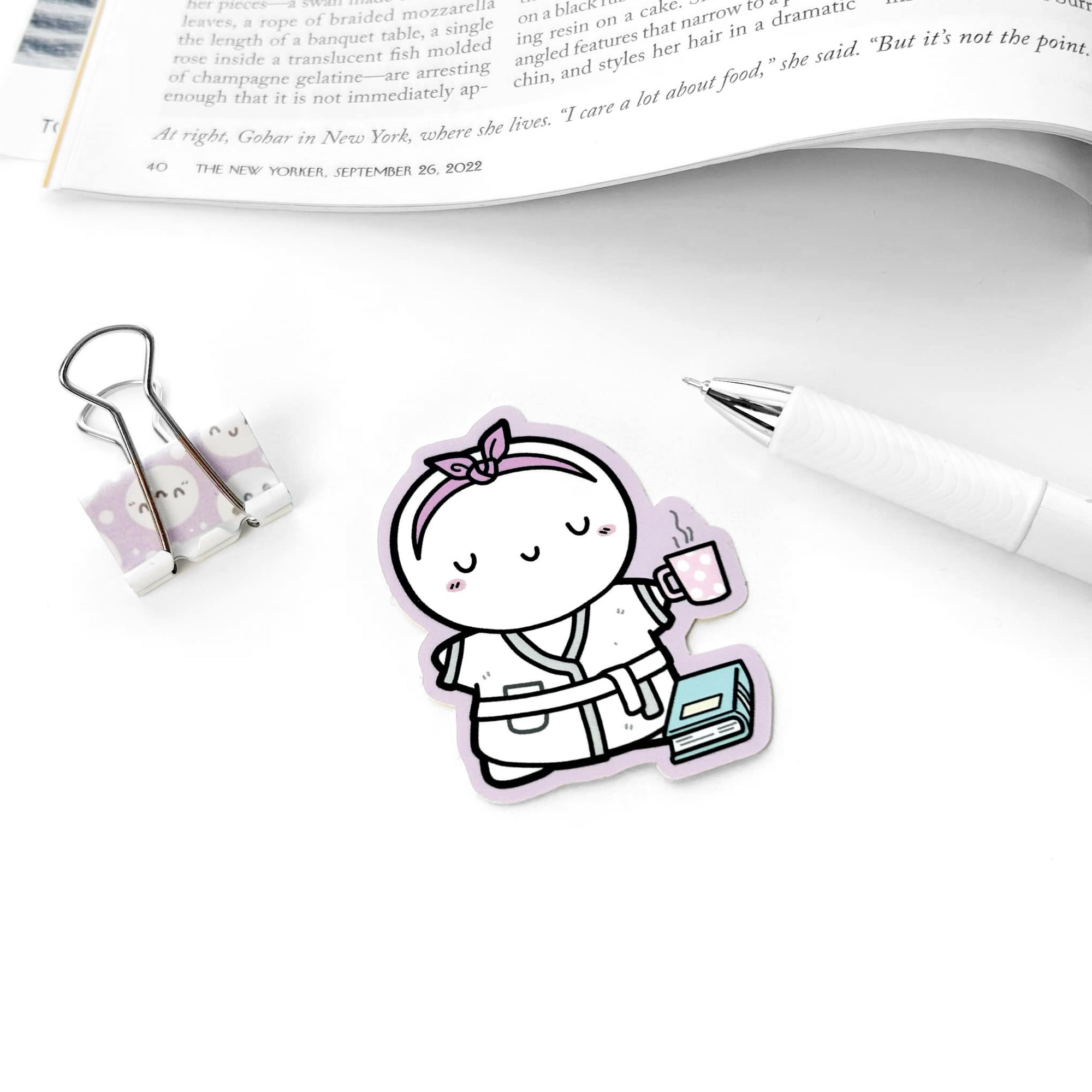 Lazy Day - Vinyl Sticker
