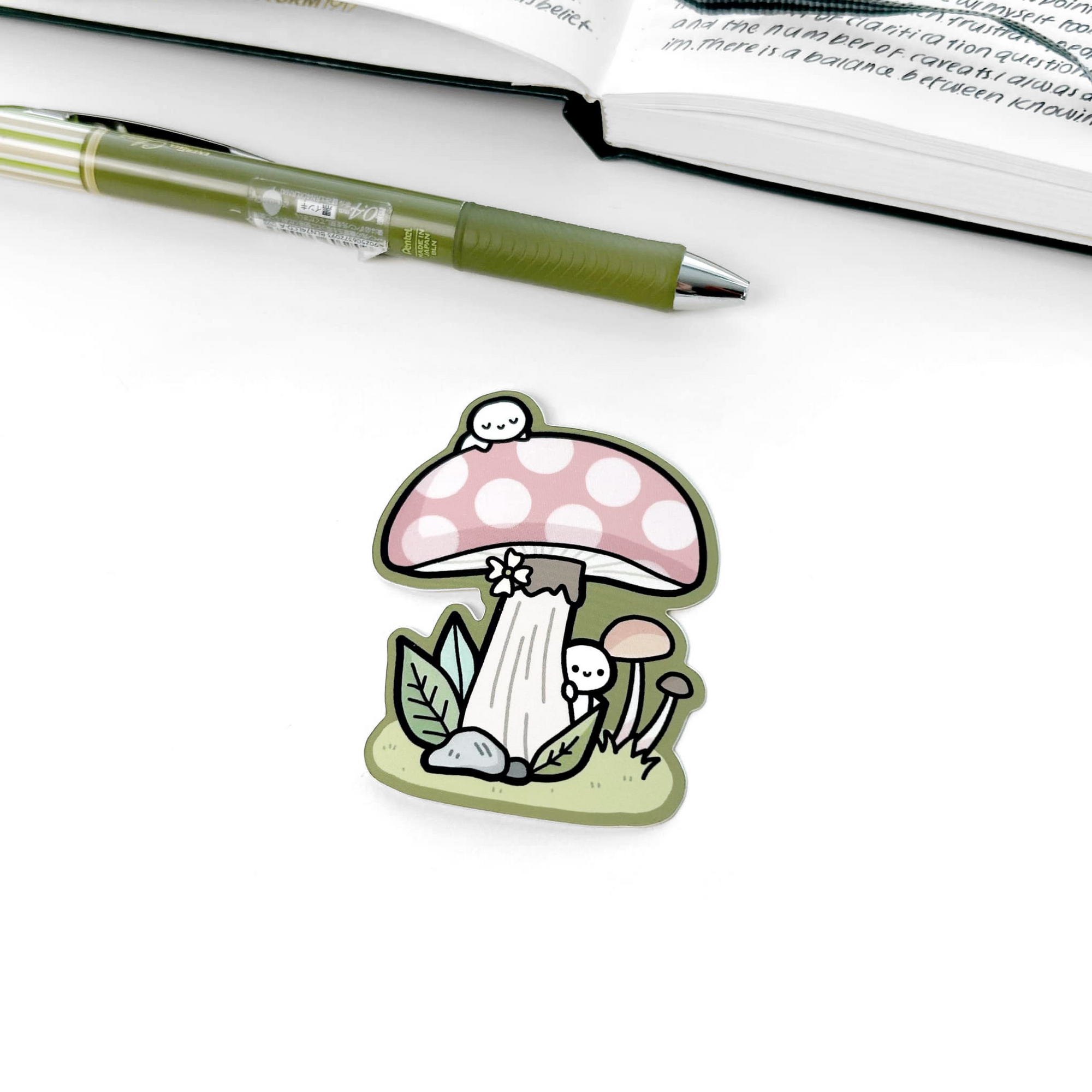 Mushroom Forest - Vinyl Sticker
