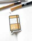Rising Sun Notebook - Vinyl Sticker