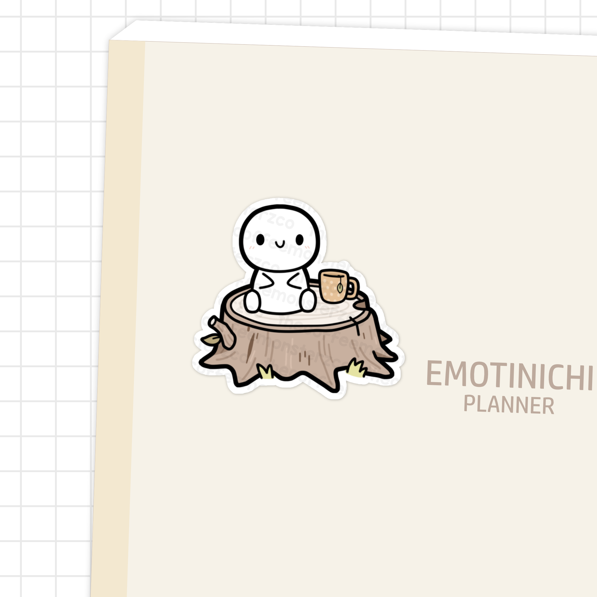Mid-Afternoon Stump - Vinyl Stickers