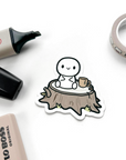 Mid-Afternoon Stump - Vinyl Stickers