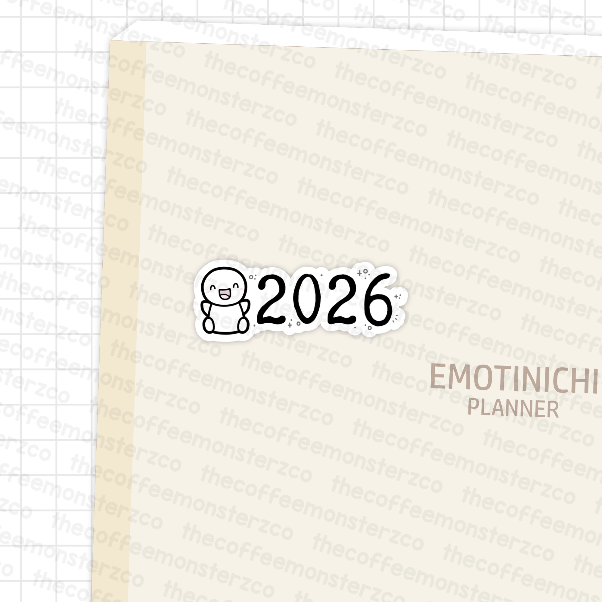 2026 Emotis - Vinyl Stickers