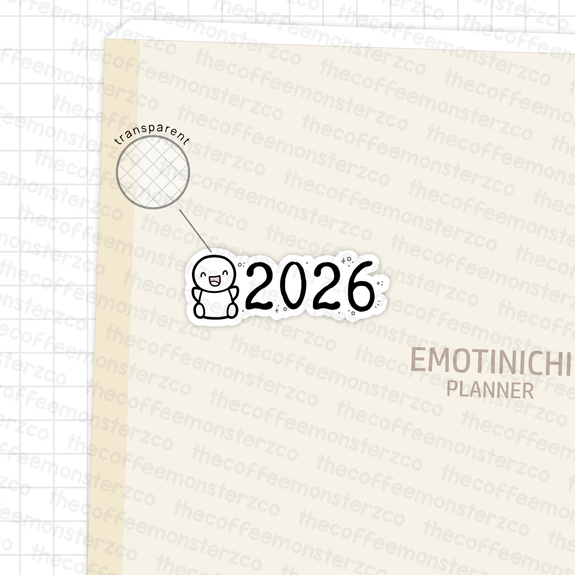 2026 Emotis - Vinyl Stickers