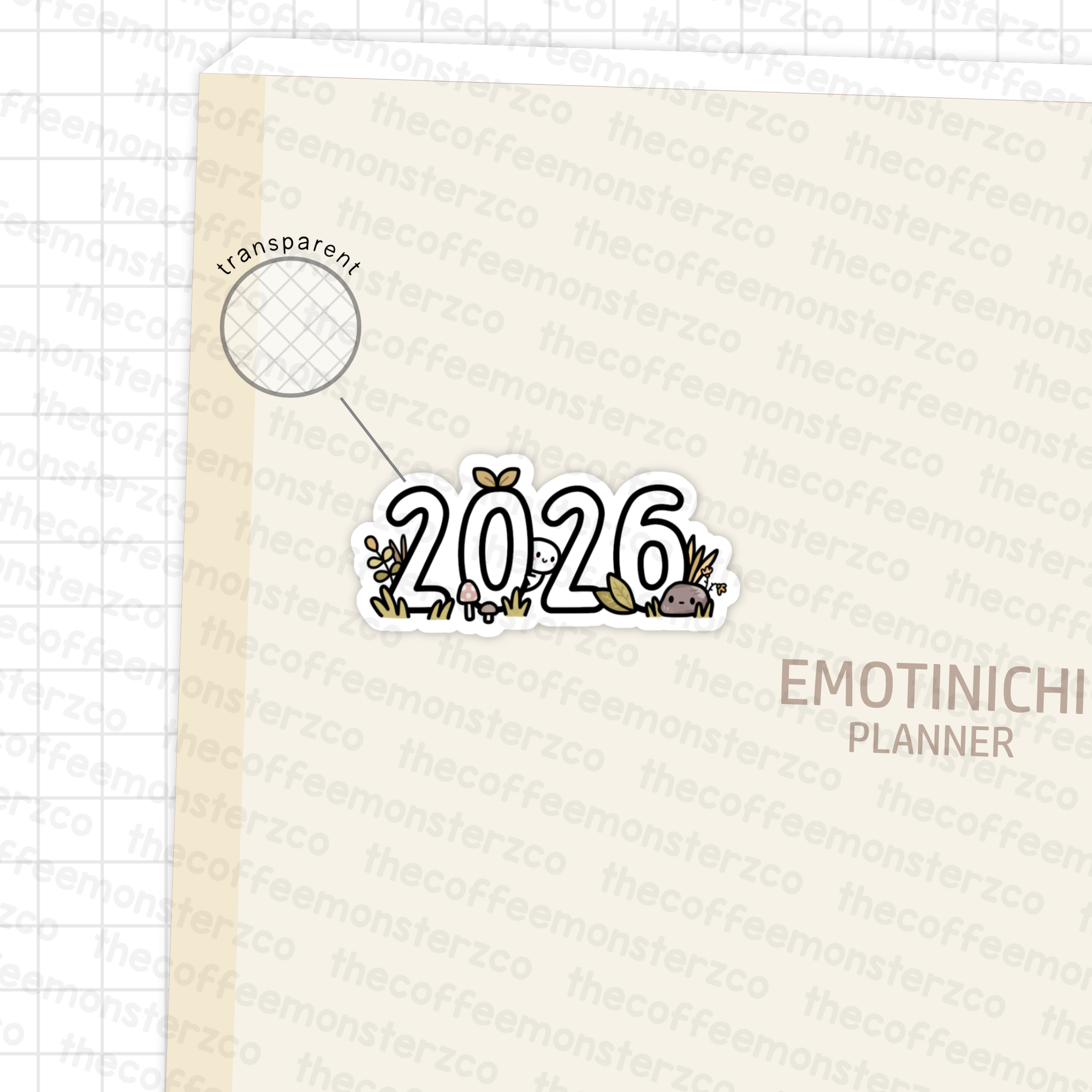 2026 Emotis - Vinyl Stickers