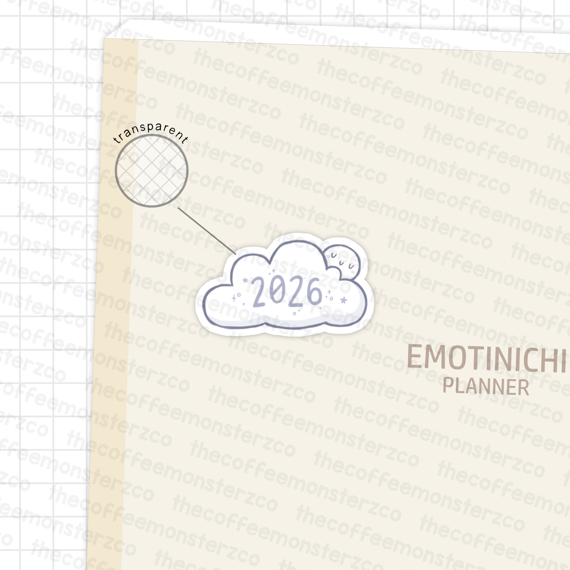 2026 Emotis - Vinyl Stickers