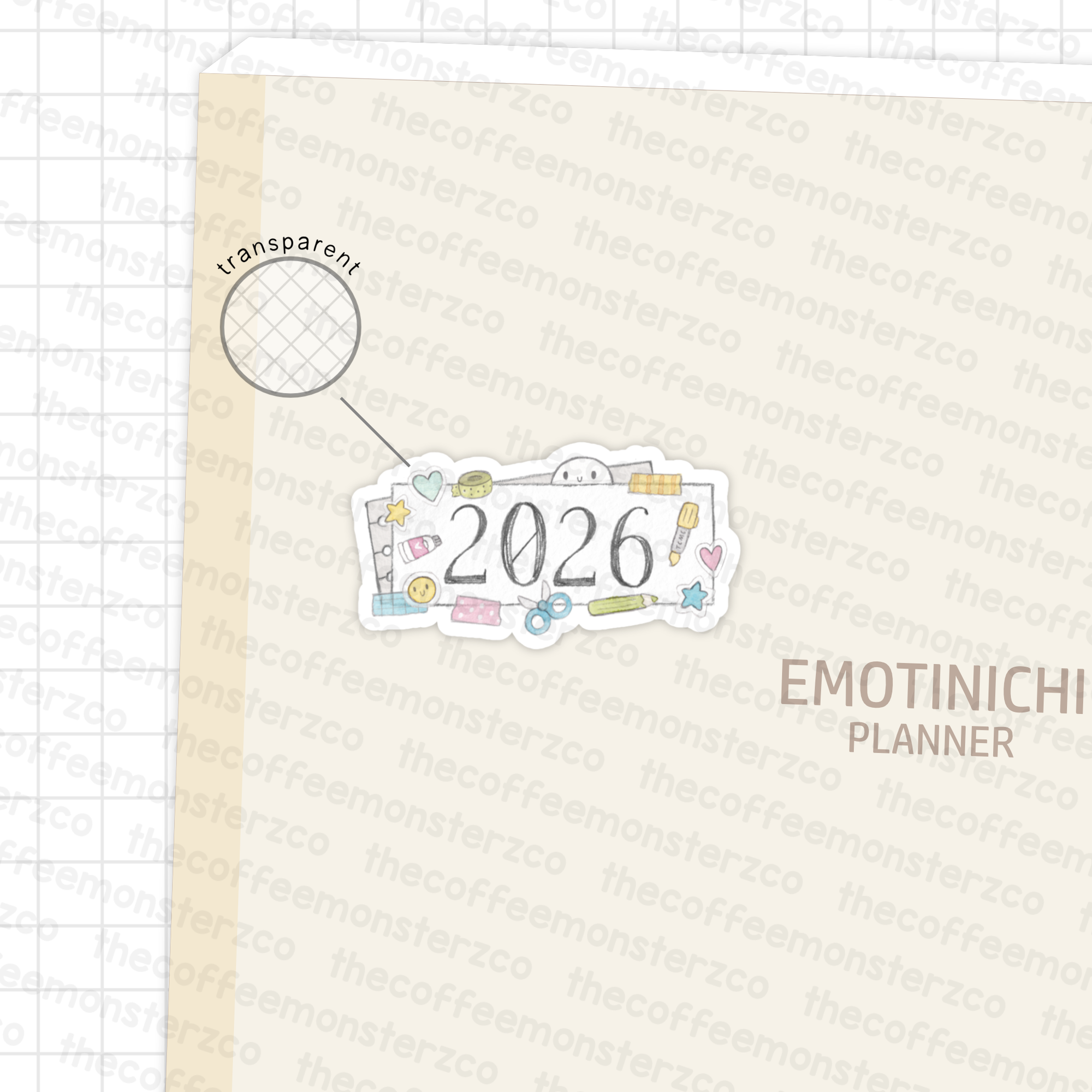 2026 Emotis - Vinyl Stickers