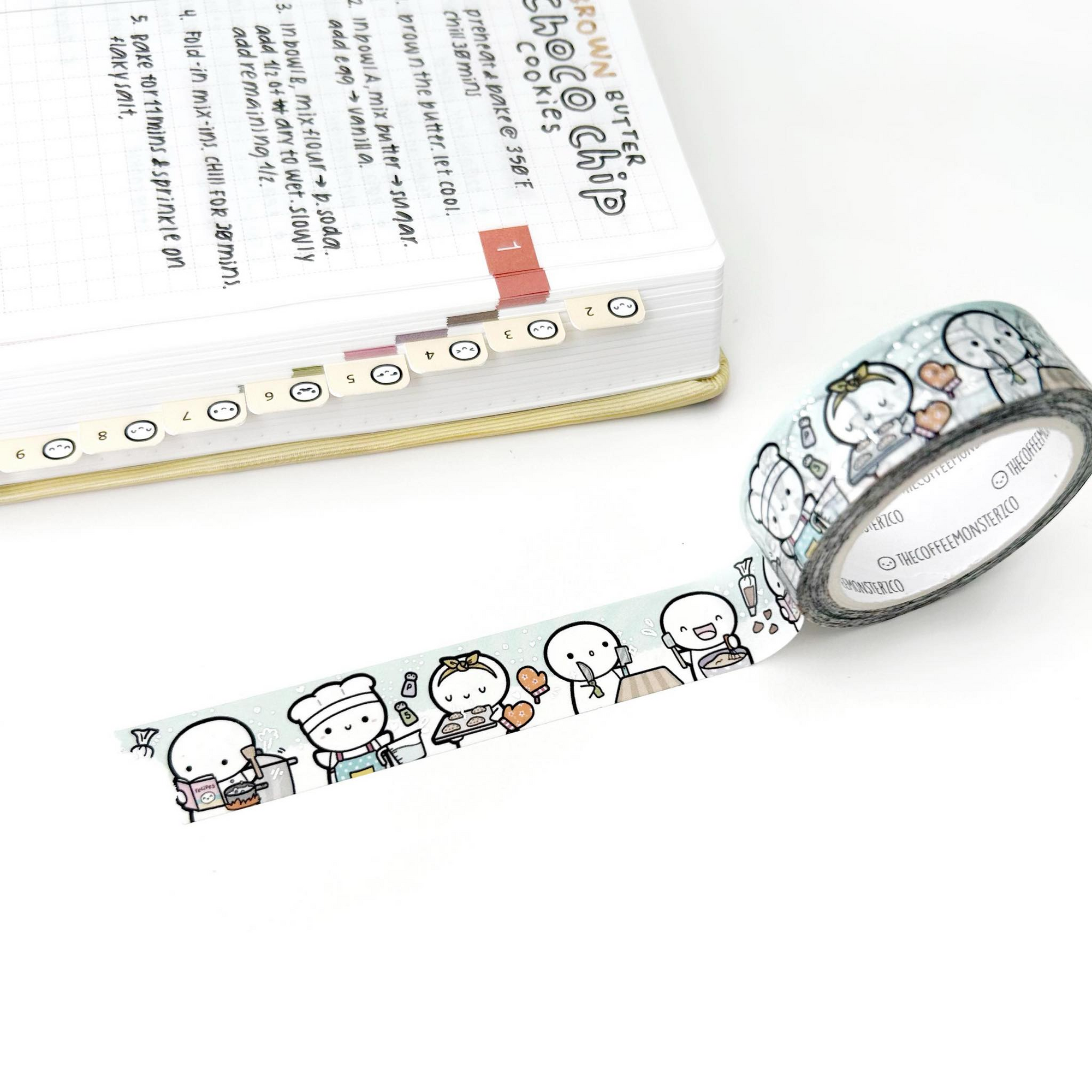 In The Kitchen Washi Tape - 15mm