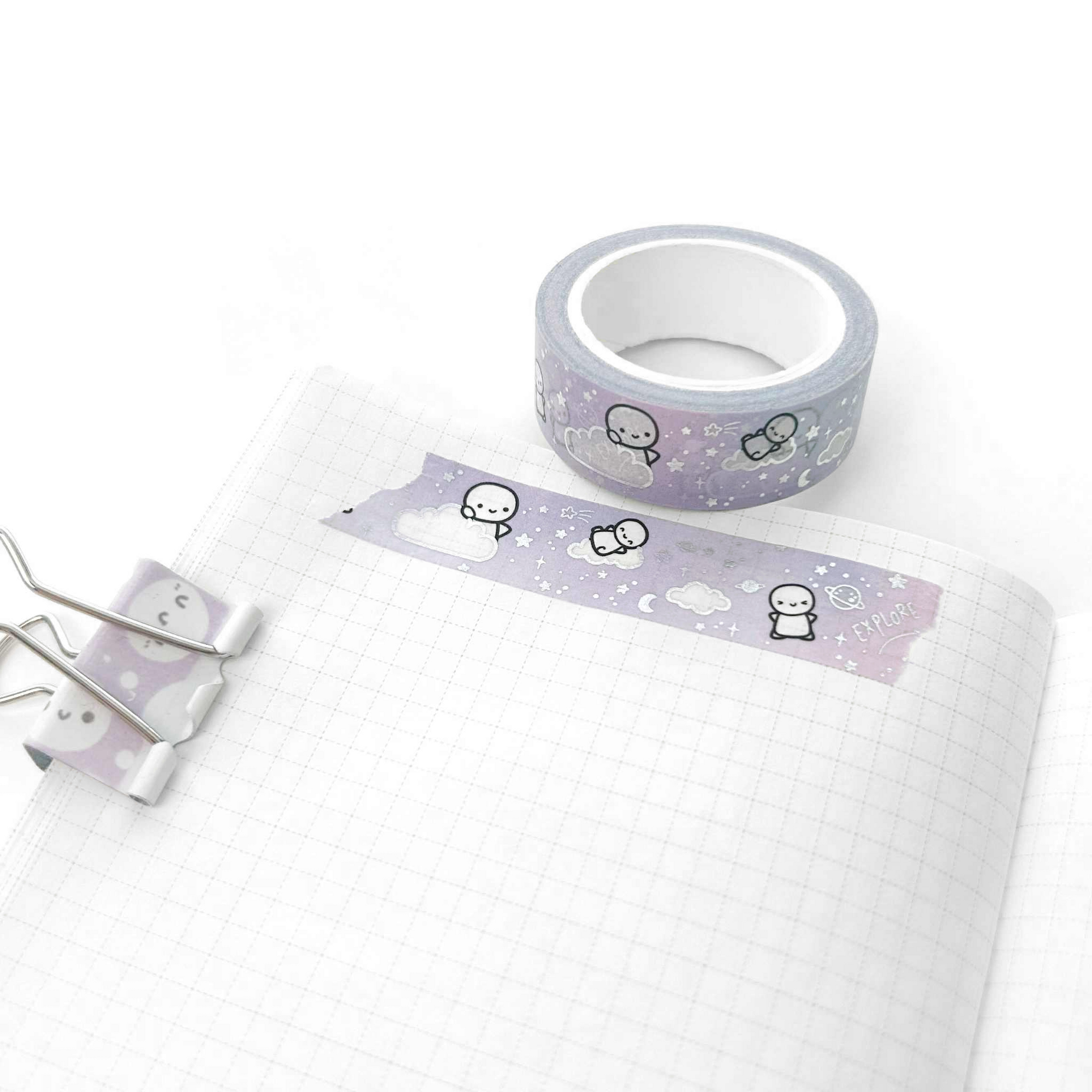 Interstellar Emoti Washi Tape - 15mm