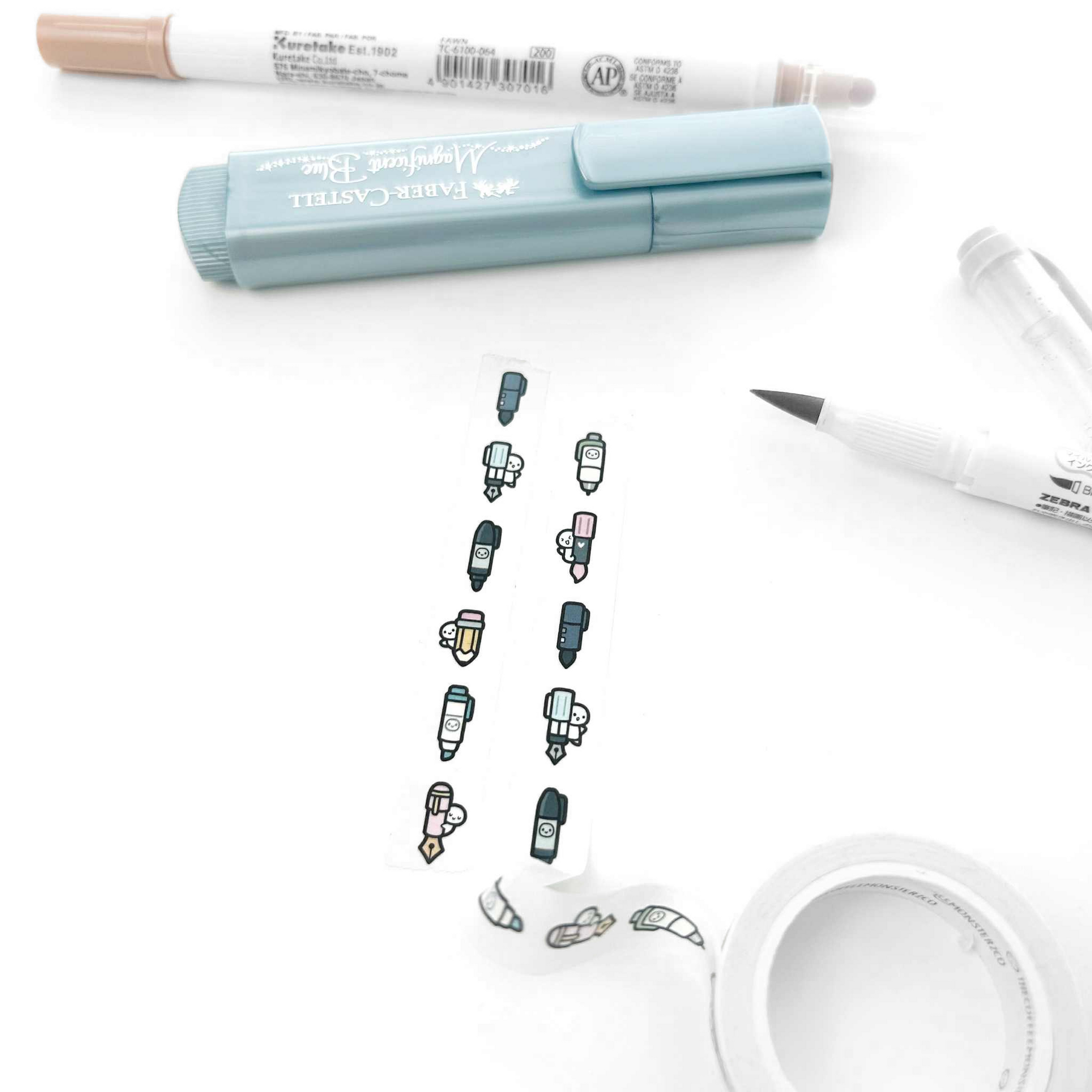 Pens & Pencils Washi Tape - 12mm