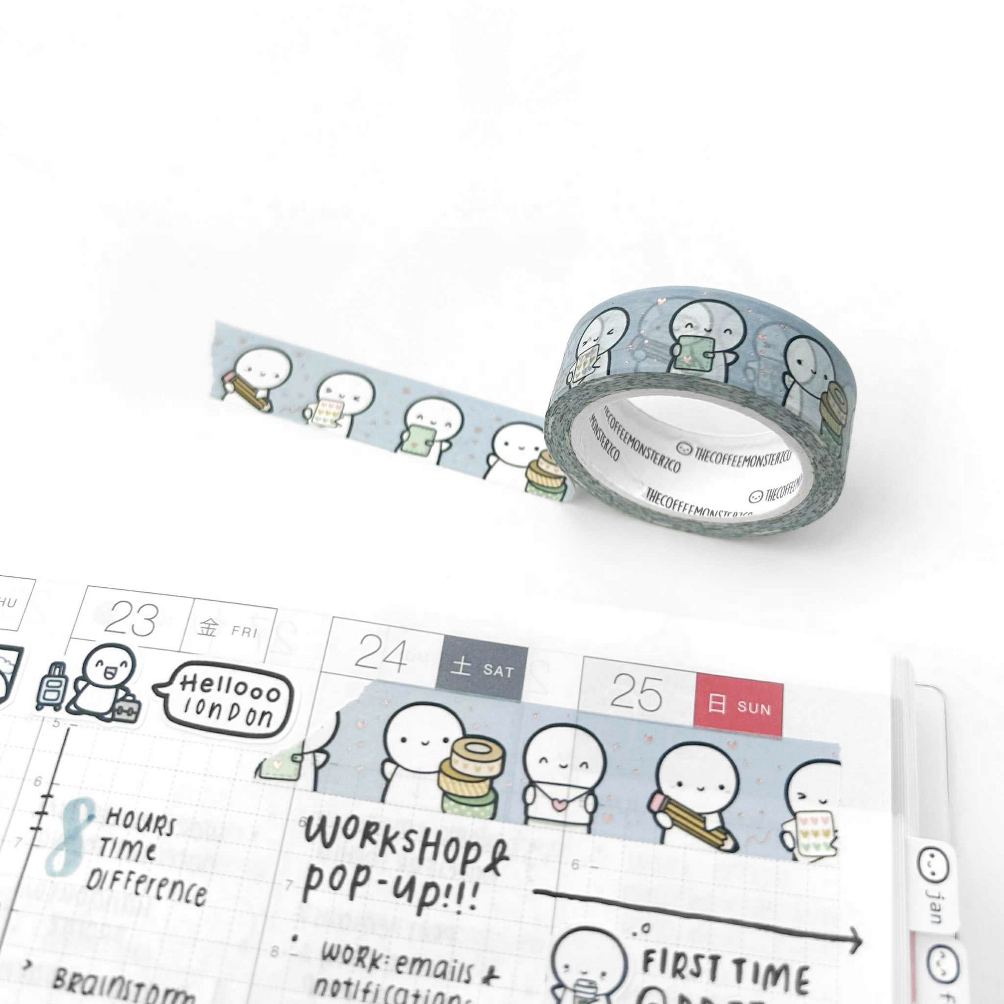 Planning Time 3.0 Washi Tape - 15mm