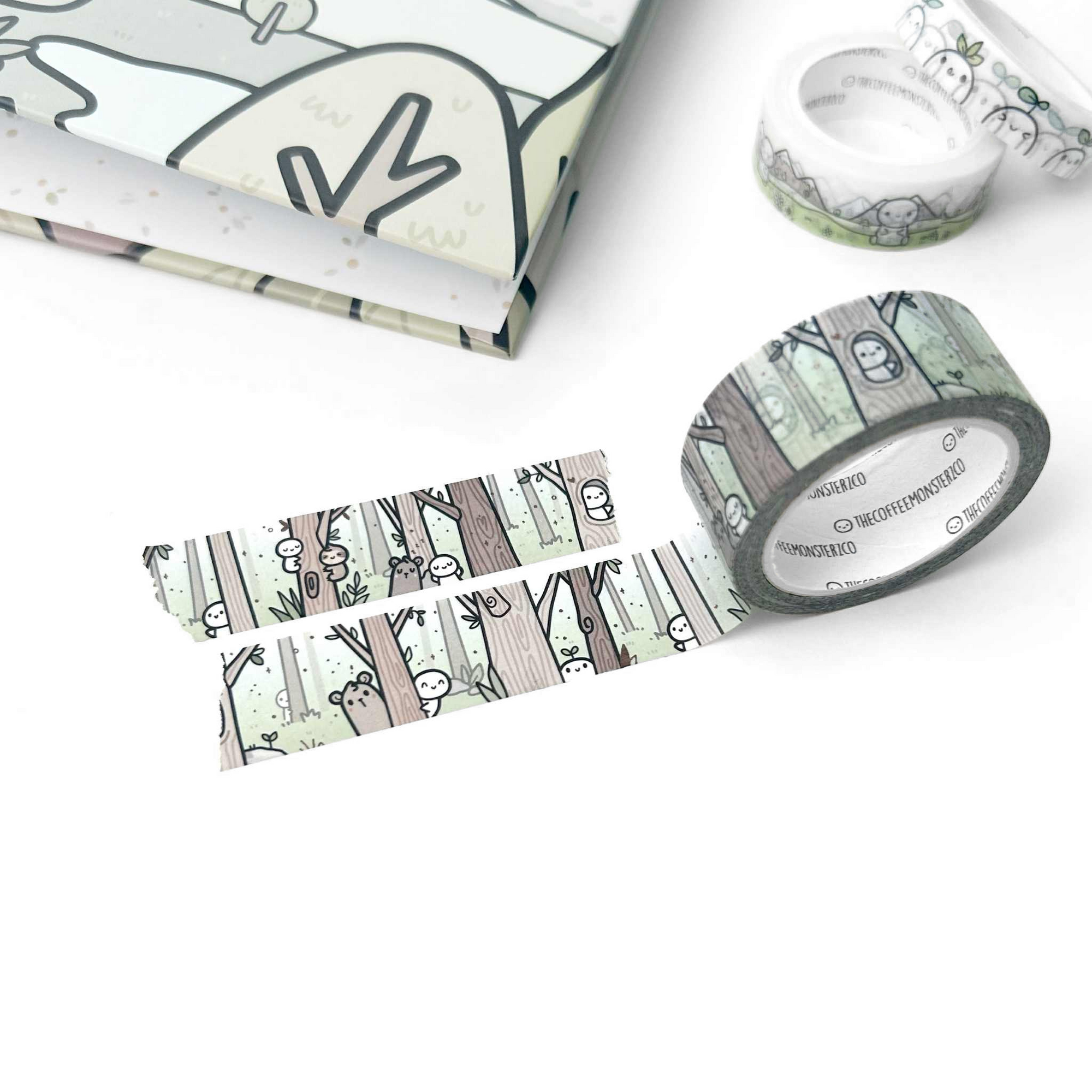 Whimsical Woods Washi Tape - 18mm