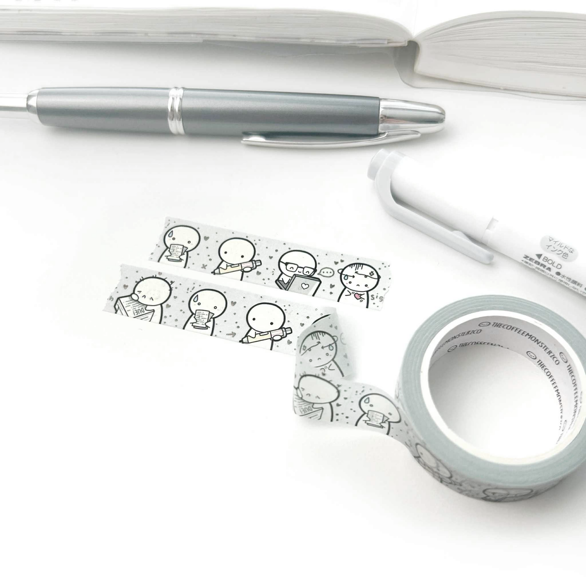 Working Time 3.0 Washi Tape - 15mm (1 per customer)