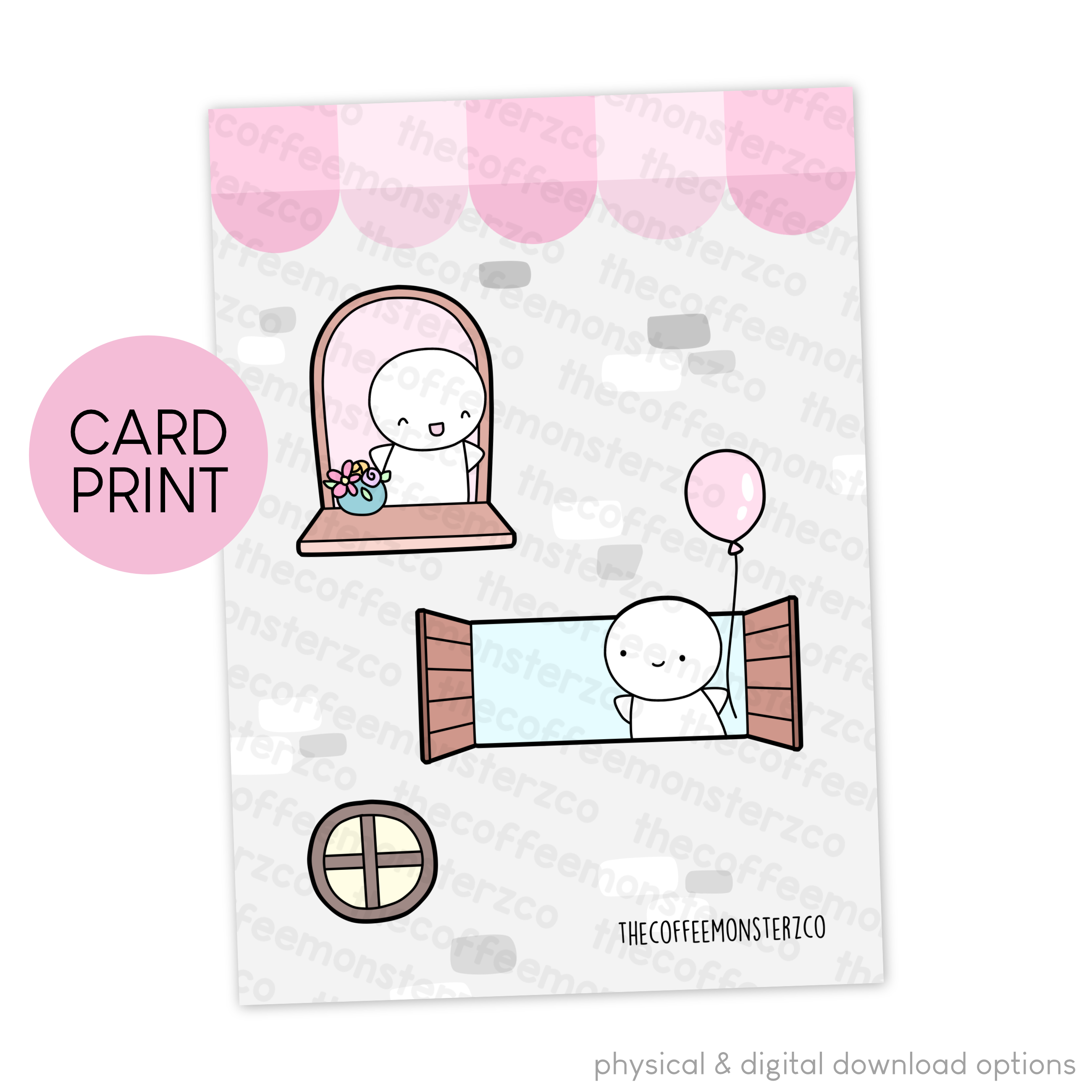 Hello World! - Card Print