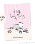 Keep Hustling - Card Print