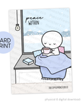 Peace Within - Card Print