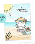 Sunshine On My Mind - Card Print