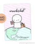 Wanderlust - Card Print