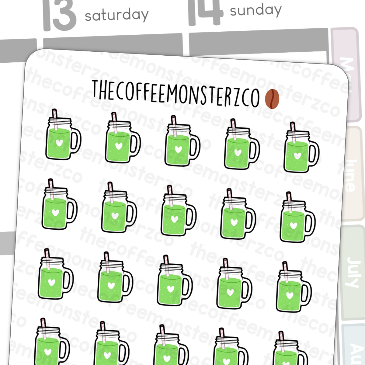 Green Juice Doodles