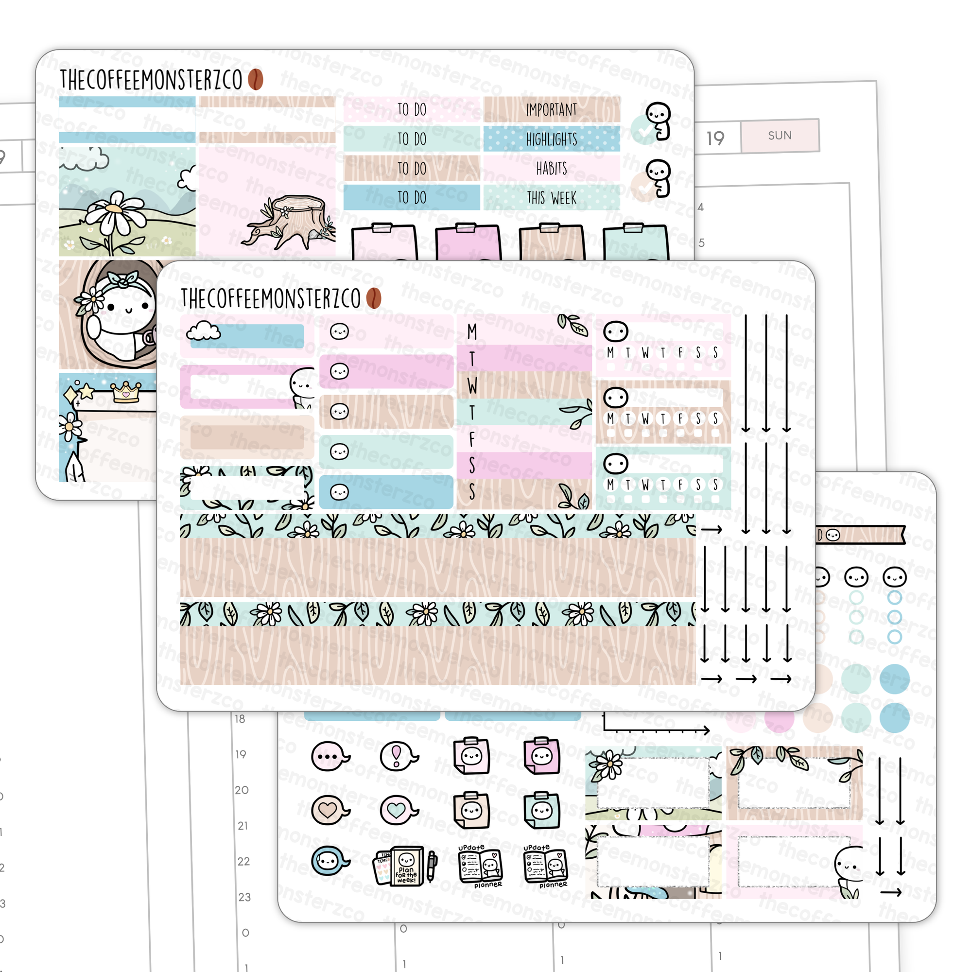 Magic Forest Hobonichi Cousin Kit