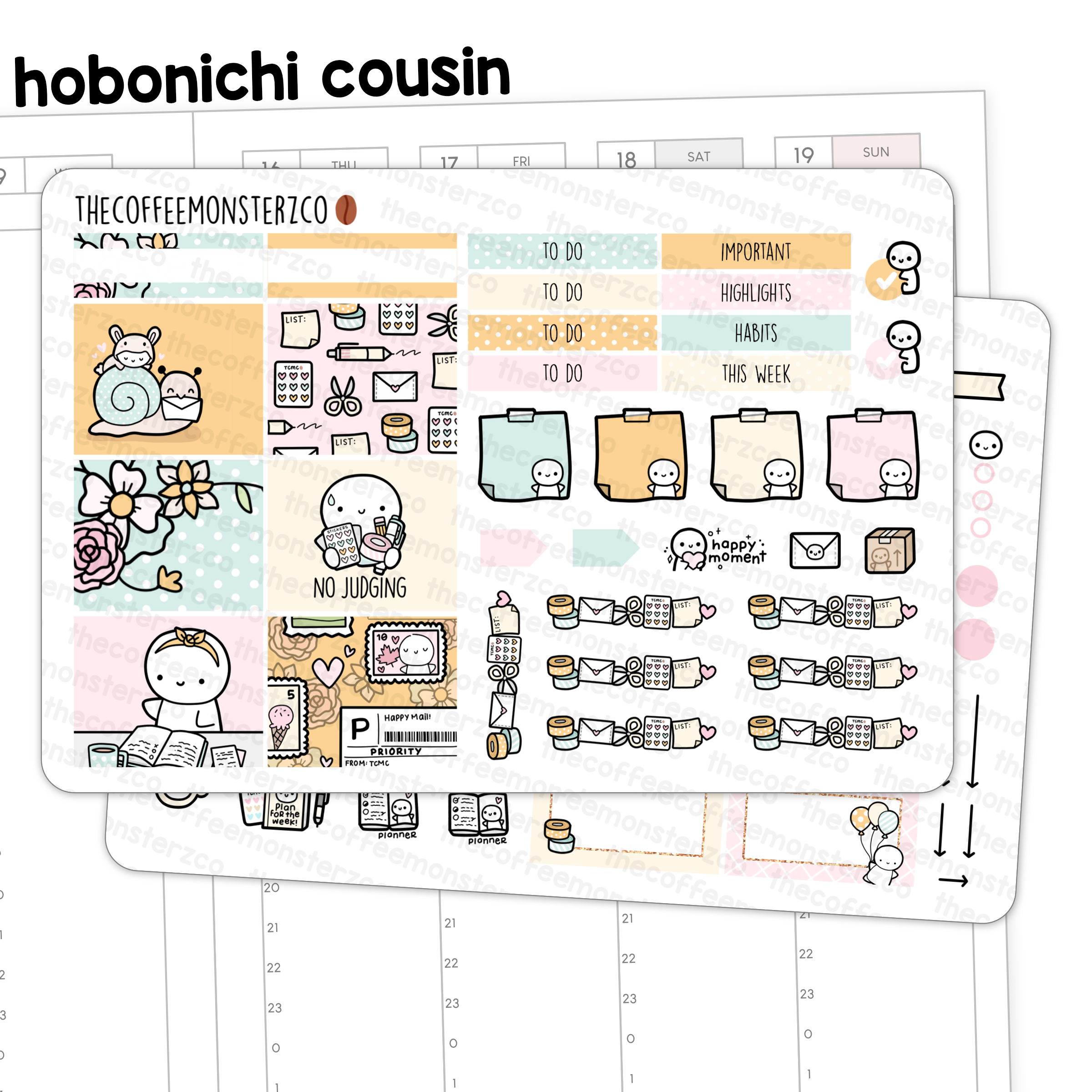 Happy Mail Hobonichi Cousin Kit