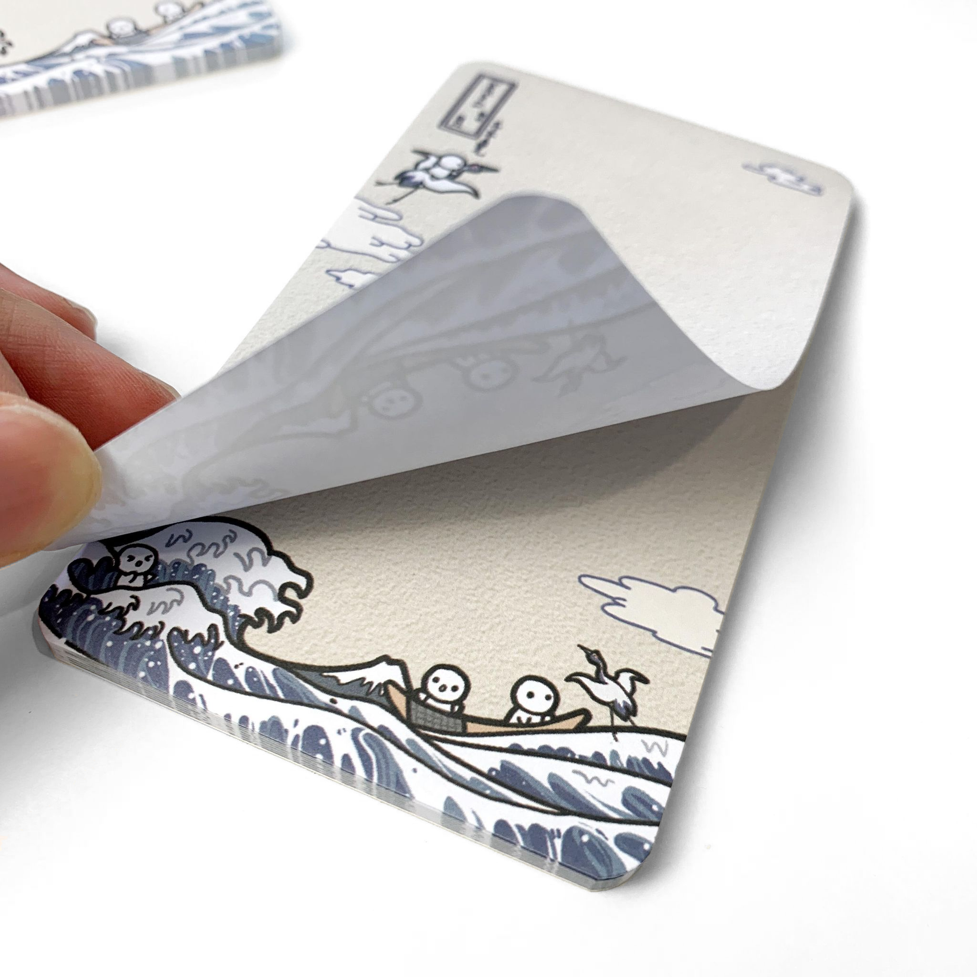 The Great Wave - Long Notepad (1 Per Customer)