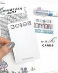 Stationery Doodles - Plastic Washi Card