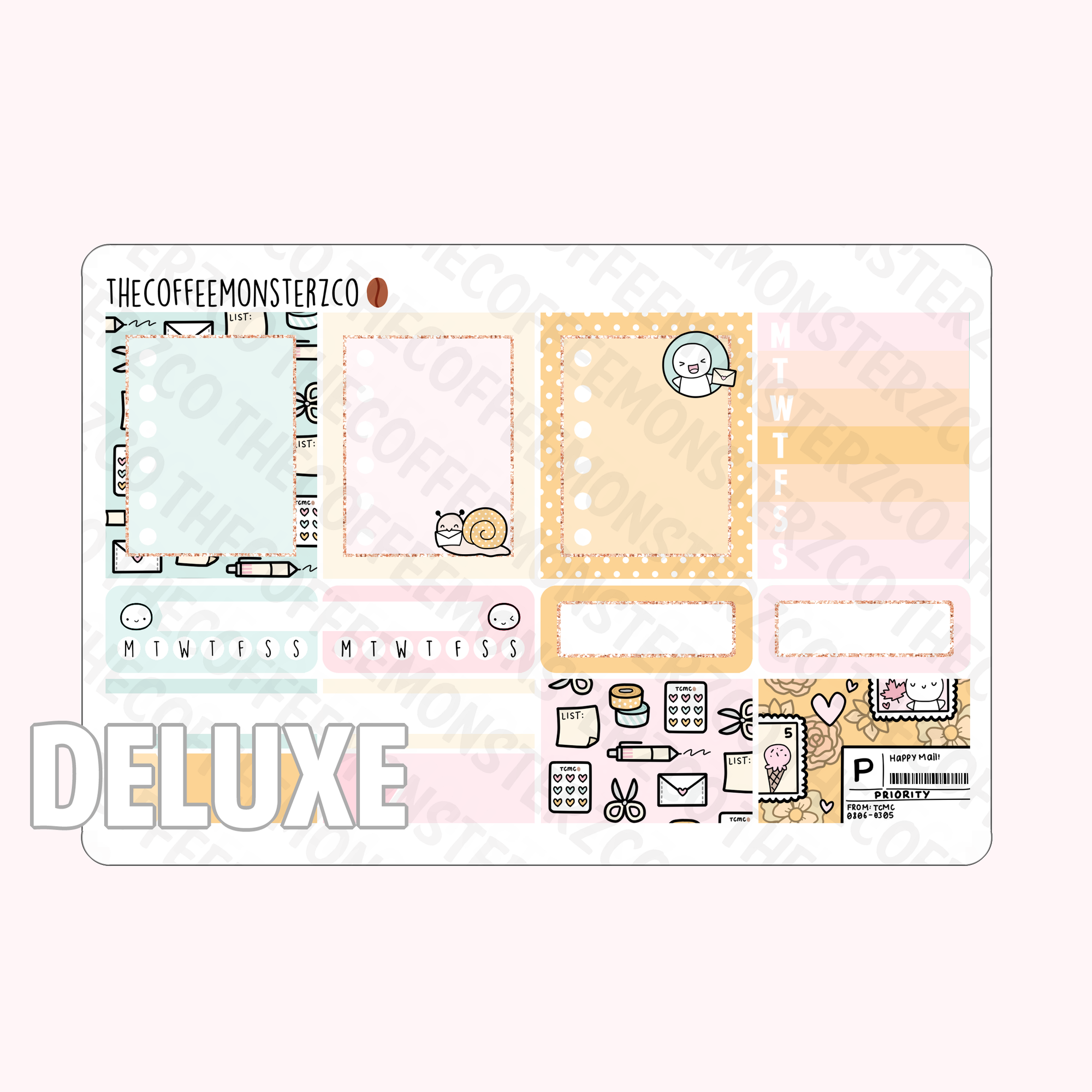 Happy Mail Emoti Mini Kit - TheCoffeeMonsterzCo