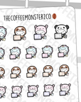 Working Onesies - TheCoffeeMonsterzCo