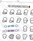 Weekly Emotis Sampler (Self Care Collection) - TheCoffeeMonsterzCo