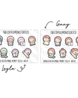 Tater Tots Stickers - TheCoffeeMonsterzCo
