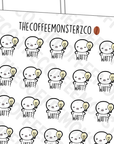 Watt the heck emotis - TheCoffeeMonsterzCo