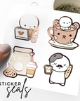 Cozy Cafe - Sticker Seals