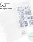 Unfused 1 Pocket Sheet Protector - Sticker Binder Accessory