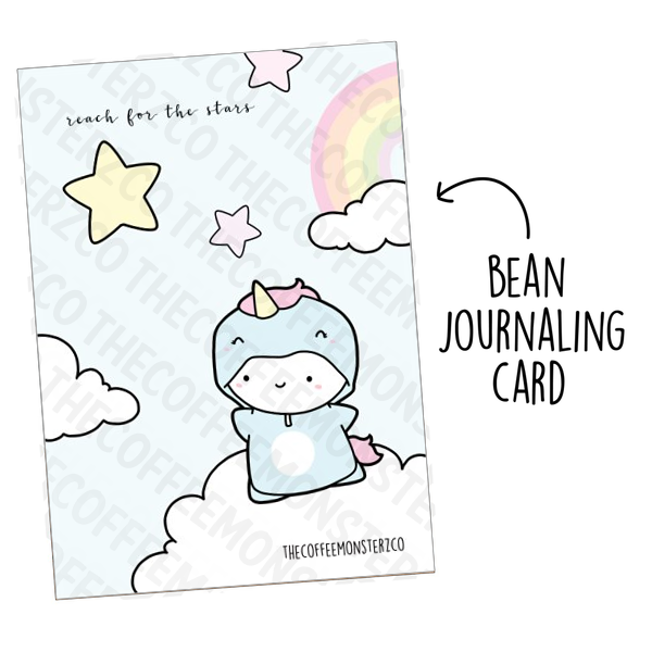 Reach for the Stars (Bean Card)