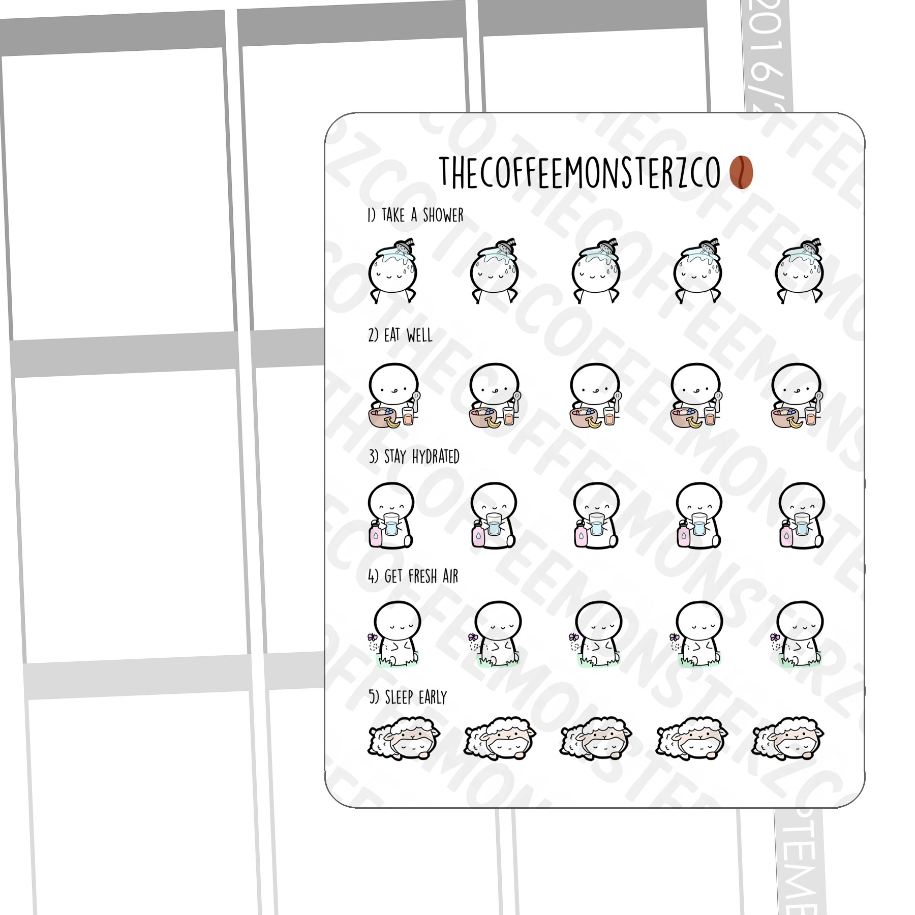 Daily Achievements Sampler - TheCoffeeMonsterzCo