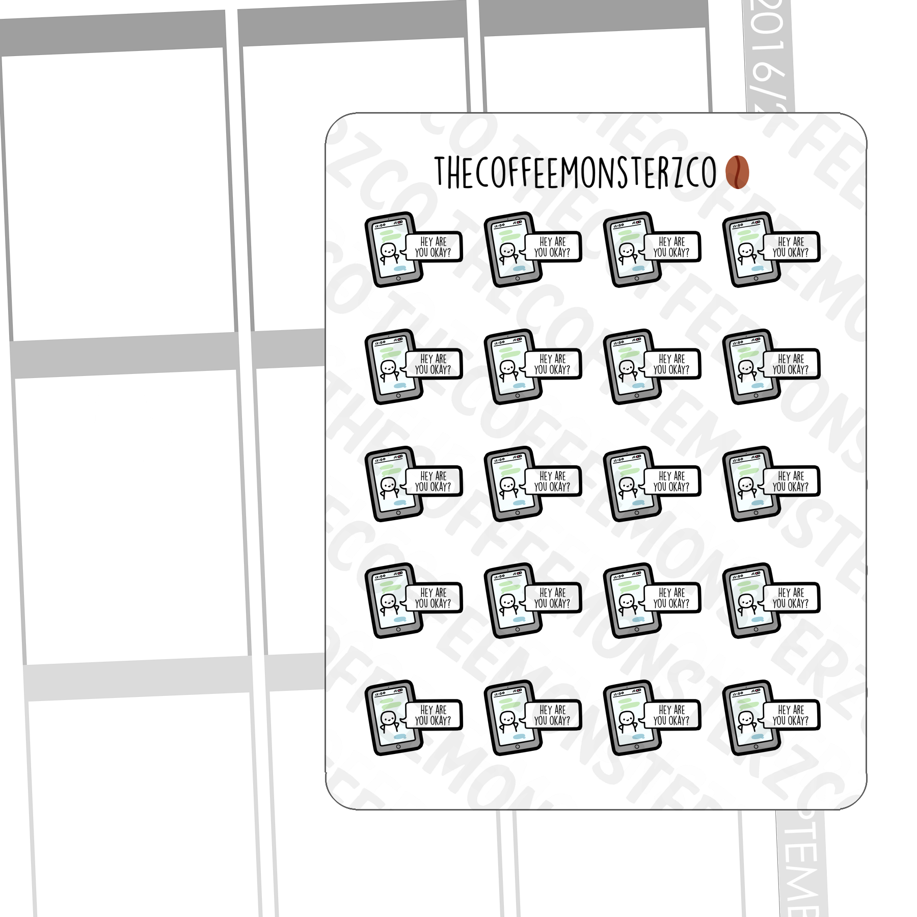 Check Up On A Friend - TheCoffeeMonsterzCo